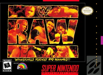 WWF Raw (USA) box cover front